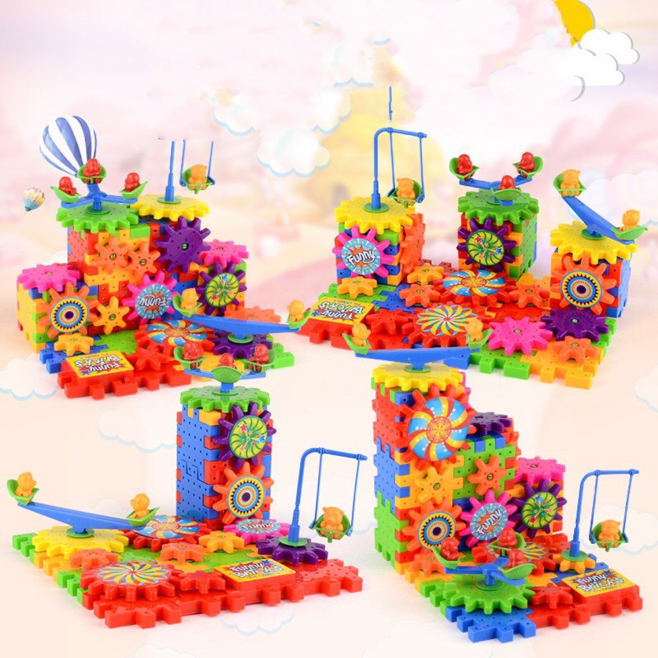 Electric Gears 3D Puzzle Building Kit for Kids