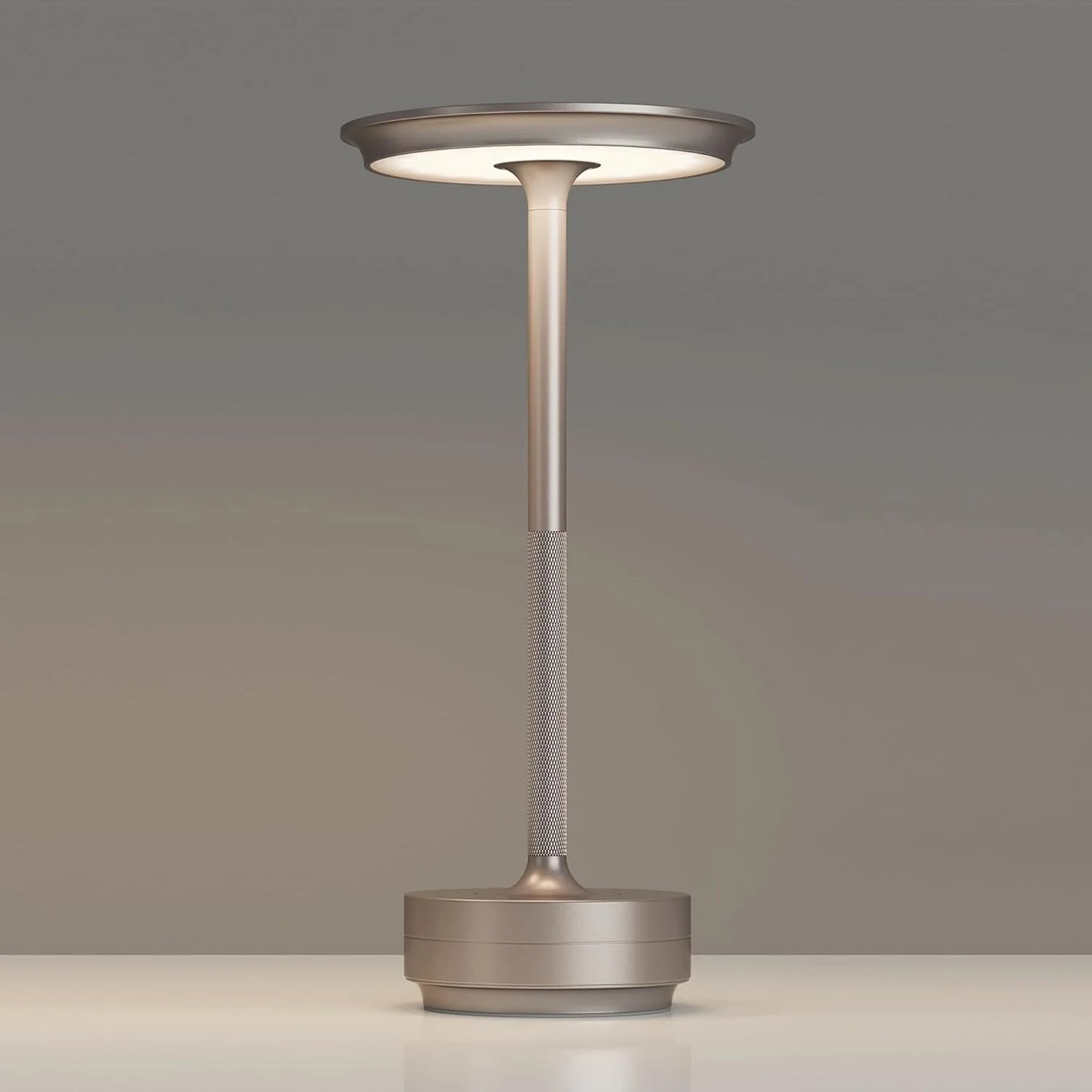 Portable 5000mAh Restaurant Desk Lamp Three-Color Stepless Dimming LED Desk Lamp with Memory Function