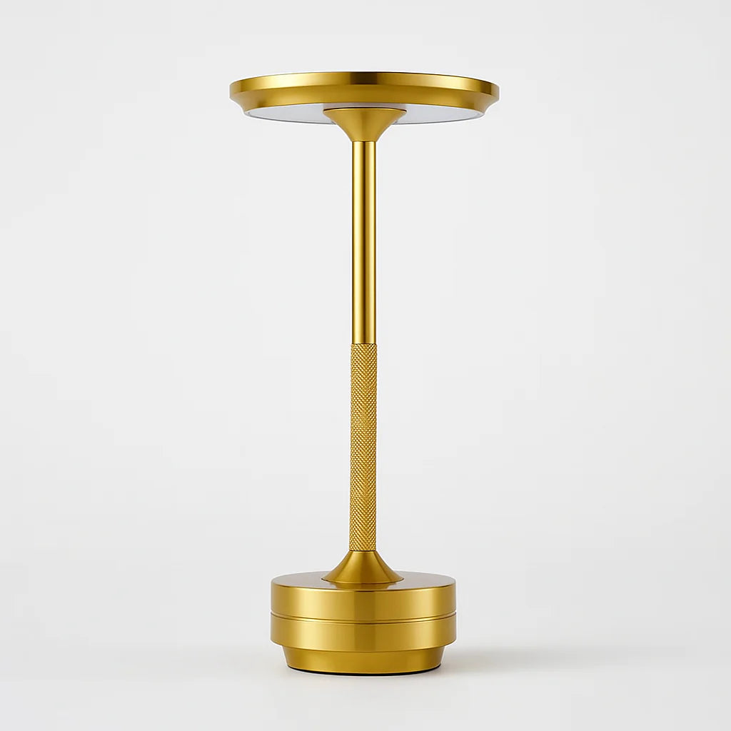 Portable 5000mAh Restaurant Desk Lamp Three-Color Stepless Dimming LED Desk Lamp with Memory Function