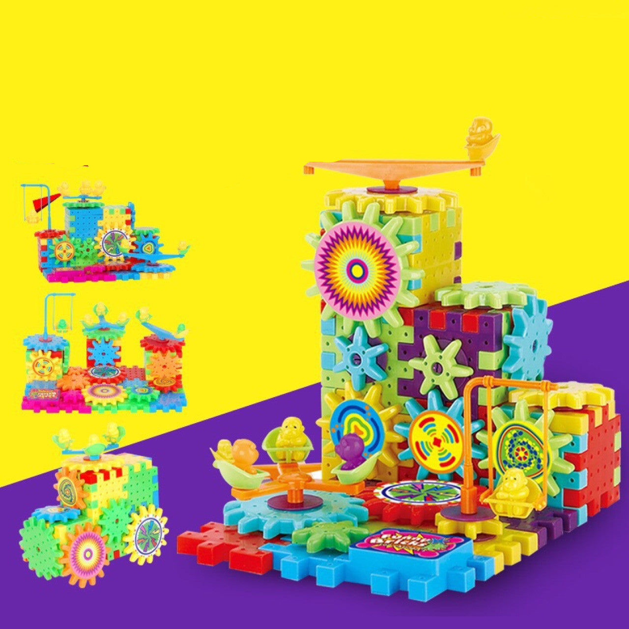 Electric Gears 3D Puzzle Building Kit for Kids