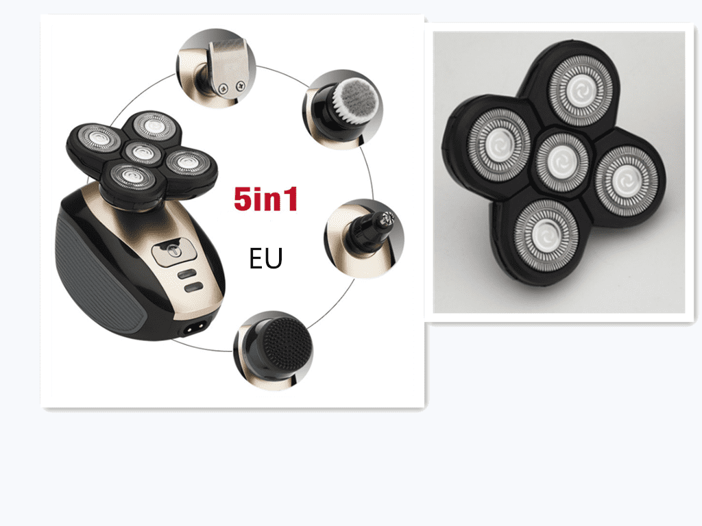 Electric Shaver and Grooming Kit