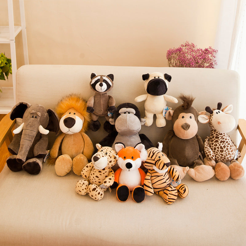 Safari Adventure Plush Animal Toys